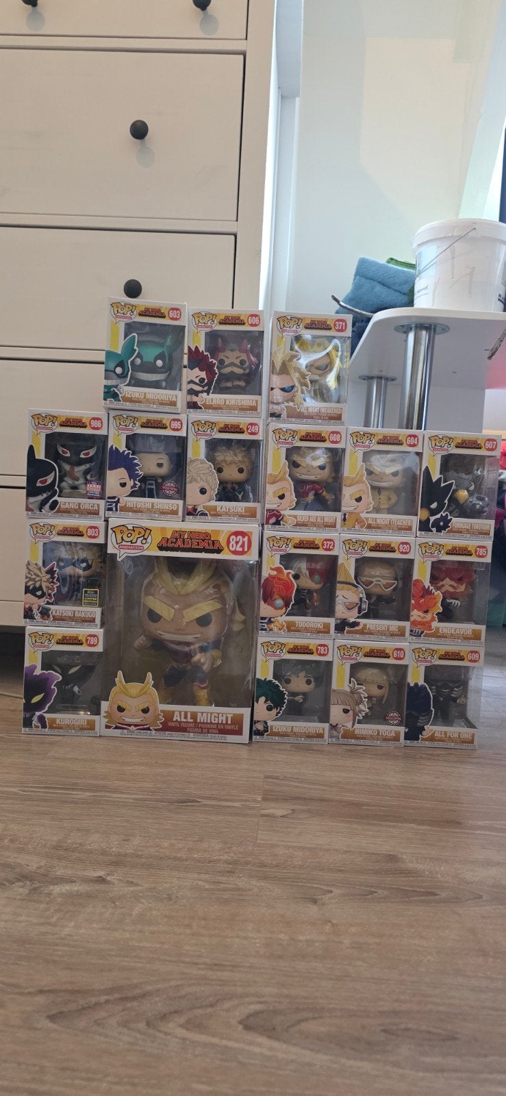 Grote collectie My Hero Academia Funko Pops, Ophalen, Zo goed als nieuw