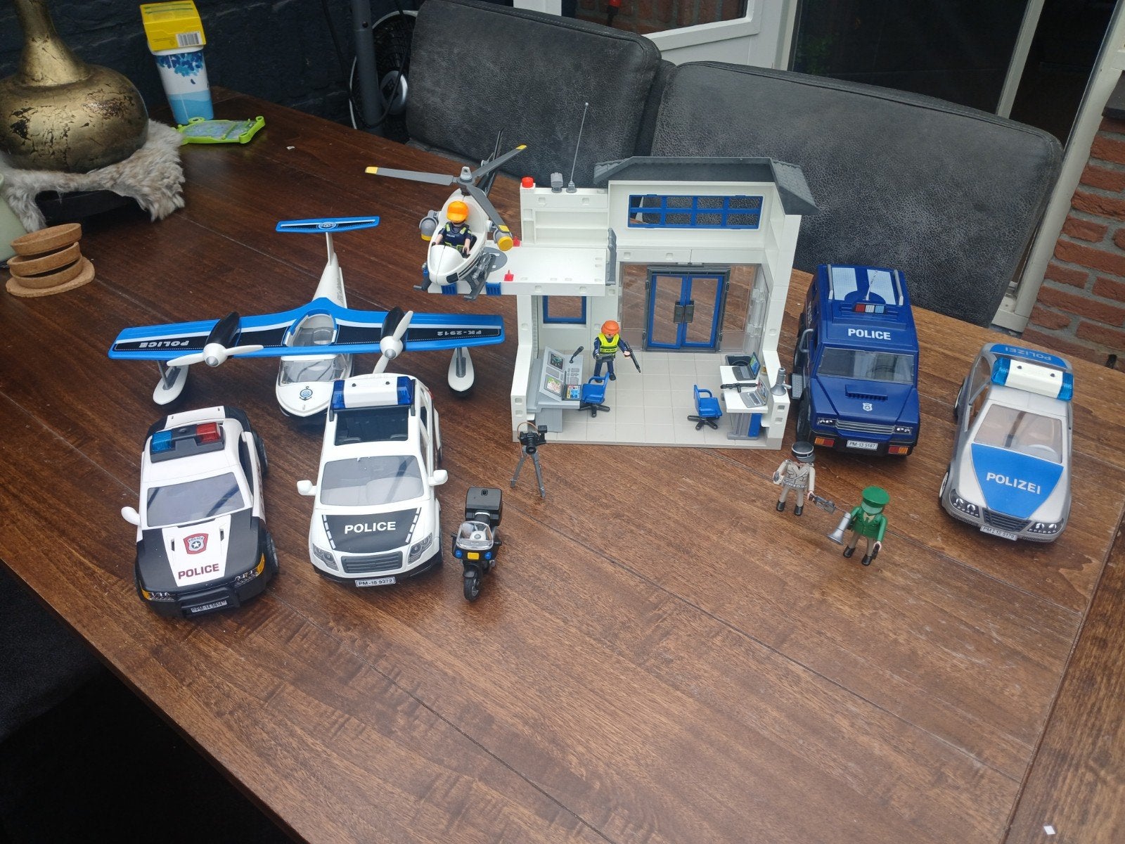 uitgebreide Politie set met veel Accessoires, Ophalen of Verzenden, Zo goed als nieuw, Complete set