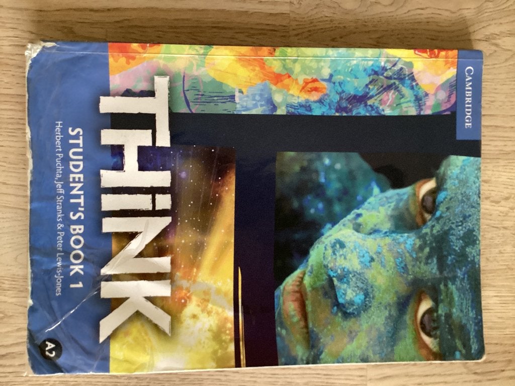 Think student’s book 1 A2 Cambridge, Ophalen, Overige niveaus, Engels, Herbert Puchta, Jeff Stranks& Peter Lewis-Jones