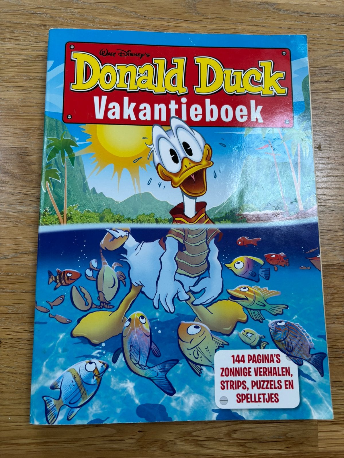 Donald Duck vakantieboek 2015, Eén comic, Europa, Ophalen of Verzenden, Zo goed als nieuw