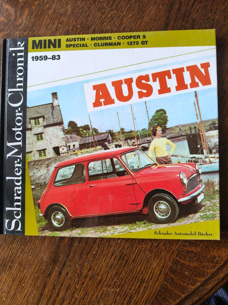 Schrader Motor-Chronik: Mini Austin Morris 1959-83, Ophalen of Verzenden, Gelezen, Overige merken, Schrader