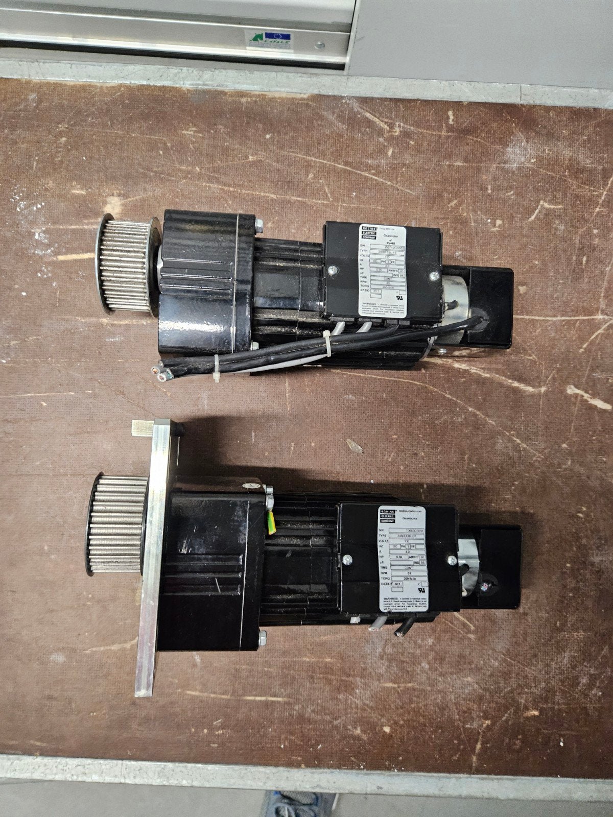 Bodine Electric 34B6FEBL-F3 Brushless DC Gearmotor 130V(Zga, Ophalen of Verzenden