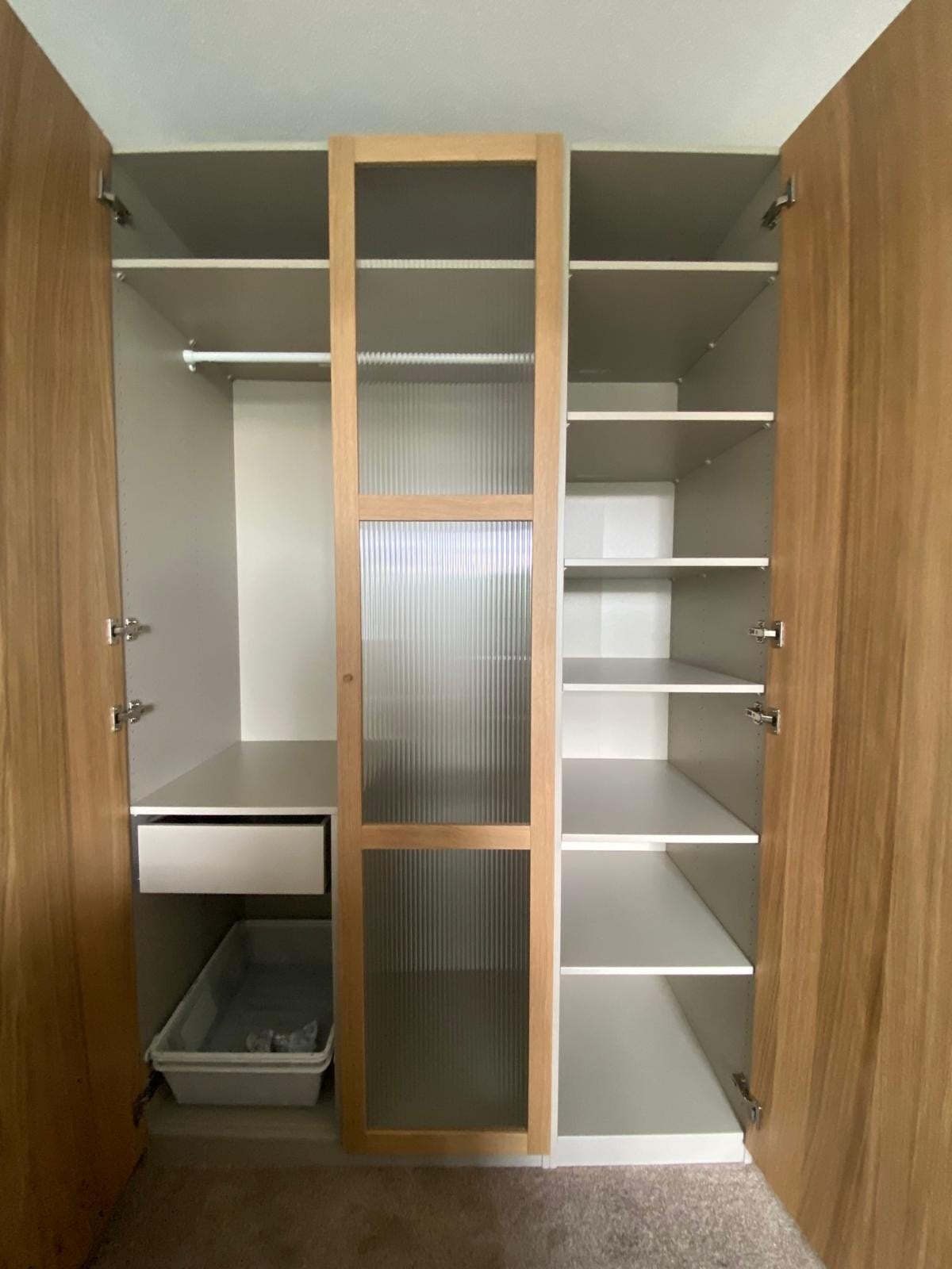 IKEA PAX/TONSTAD kledingkastcombinatie, Huis en Inrichting, Ophalen, 200 cm of meer, Modern, 25 tot 50 cm