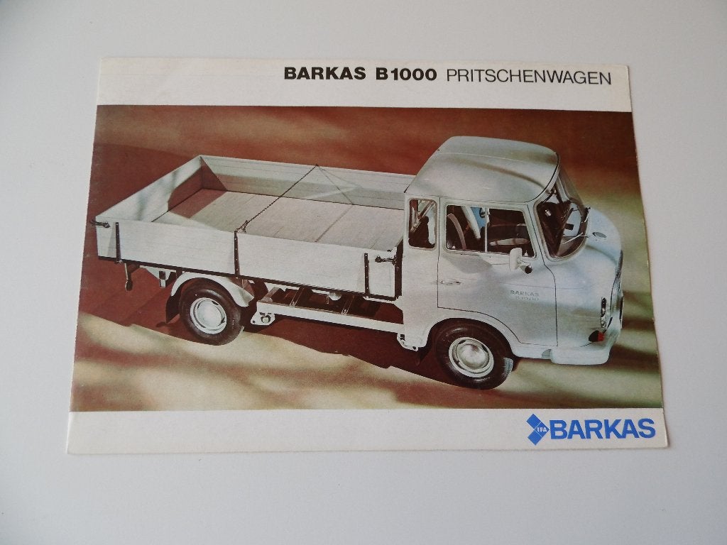 Barkas B1000 Pritschenwagen 1977, Verzenden, Zo goed als nieuw, Overige merken
