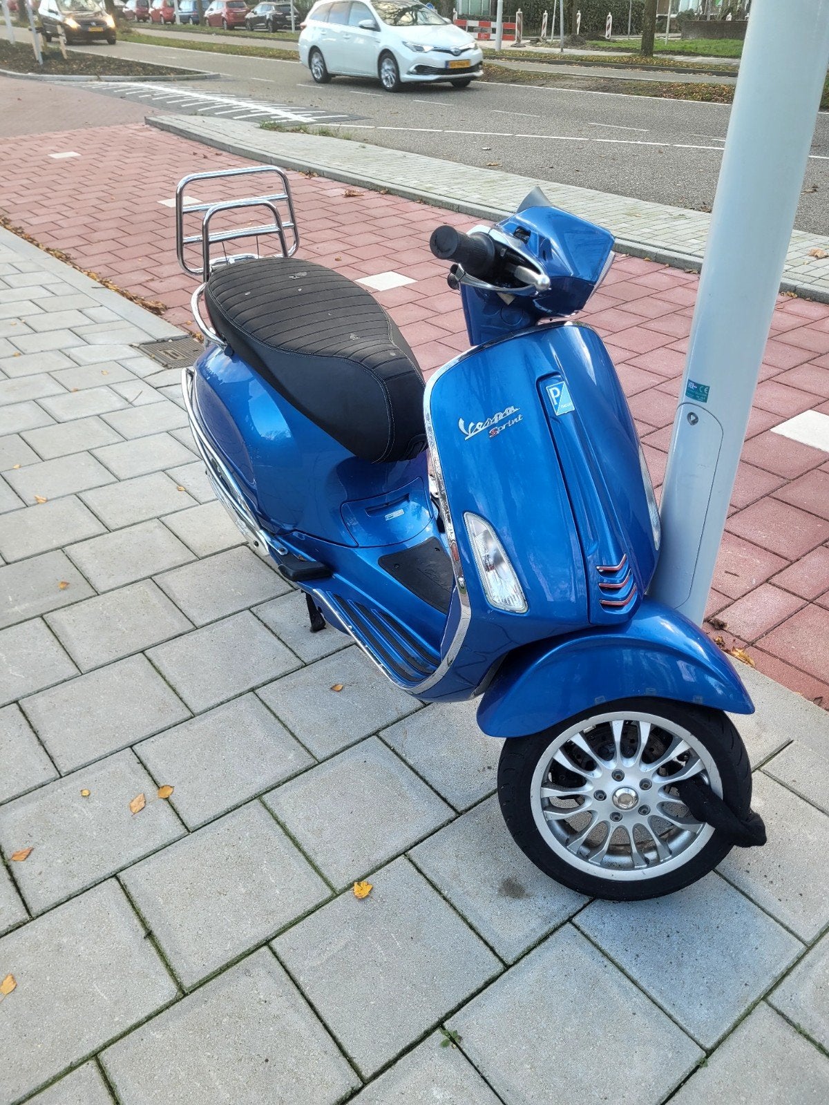 vespa Sprint snoer met 125cc blok uit 2016 zonder kenteken!!, Ophalen, Gebruikt, Benzine, Overige modellen