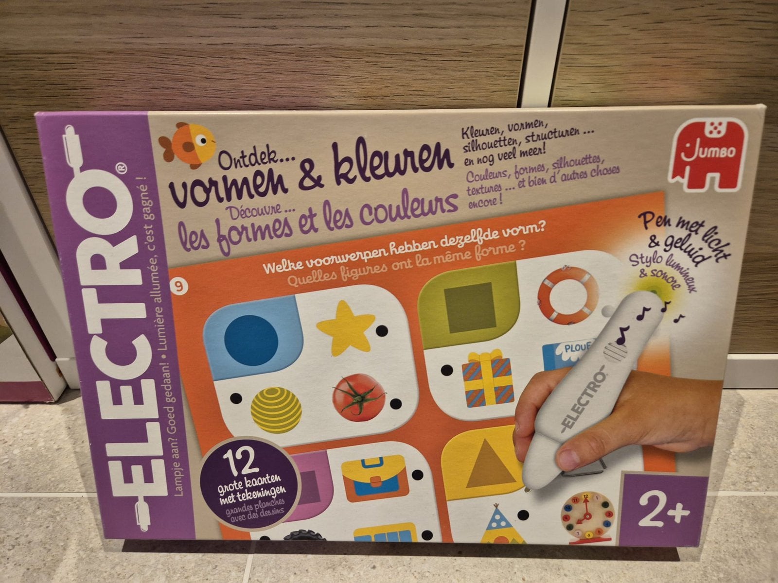Jumbo Electro - Ontdek Vormen & Kleuren, Ophalen of Verzenden, Gebruikt, Ontdekken, Met licht