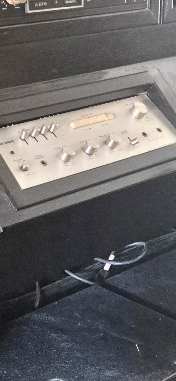 Vintage Norelco Stereo Versterker - Goede Staat, Audio, Tv en Foto, Overige merken, Gebruikt, Ophalen of Verzenden, Minder dan 60 watt