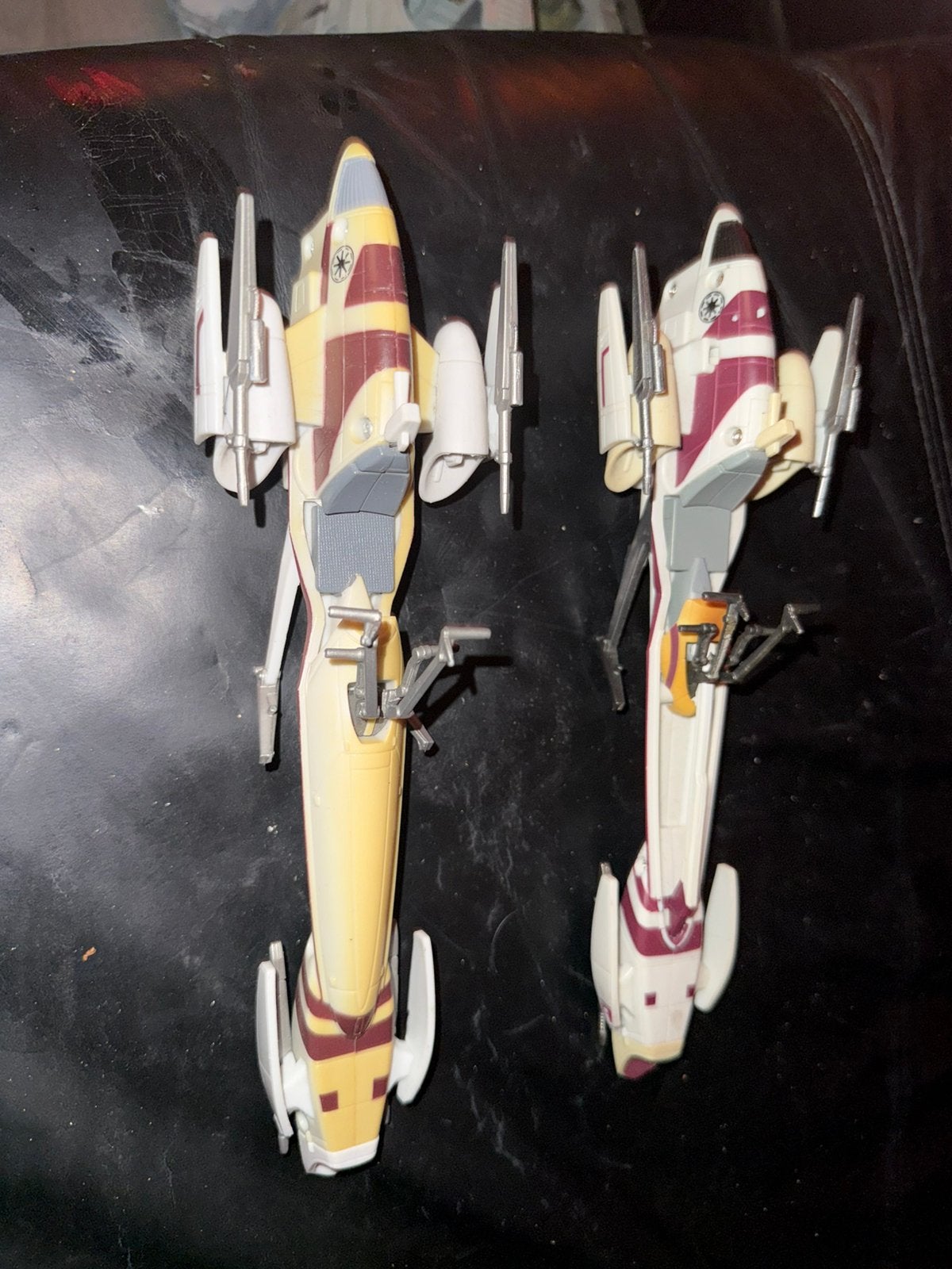 Star wars speederbike 2 stuks, Verzamelen, Ophalen of Verzenden, Actiefiguurtje