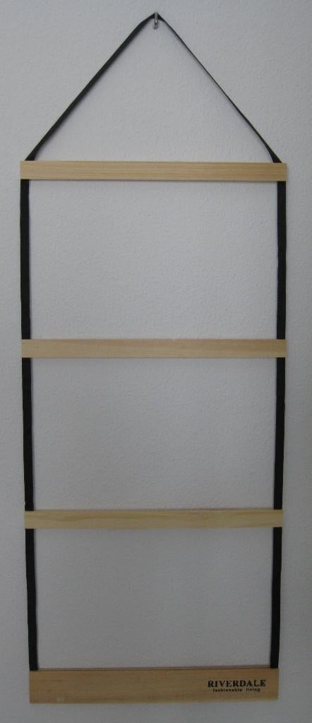 Kerst: Riverdale kaartenhouder hout met lint 82 x 30 cm, Diversen, Kerst, Ophalen of Verzenden, Nieuw