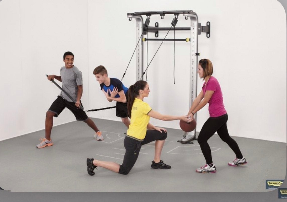 Technogym OMNIA 3 Functional Trainer - Complete Krachtopstel, Sport en Fitness, Fitnessapparatuur, Ophalen, Gebruikt, Krachtstation