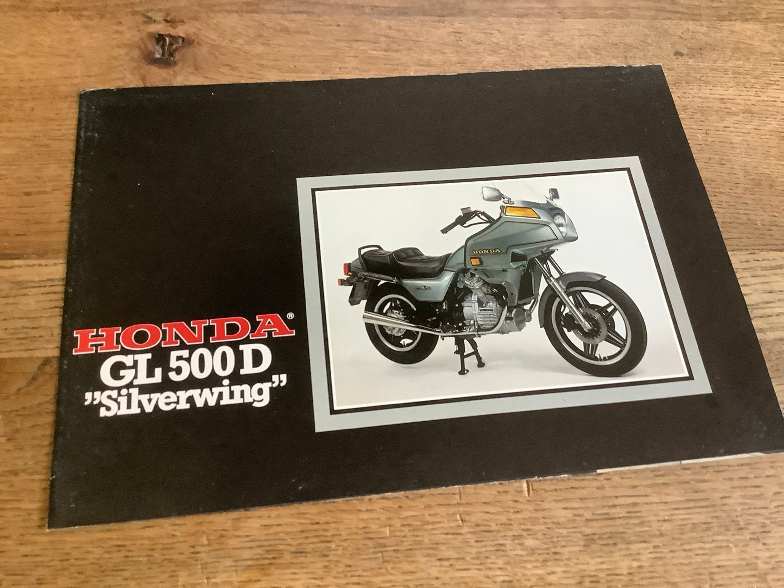 Honda GL 500 D "Silverwing" Brochure uit 1981.      (12), Verzenden, Honda