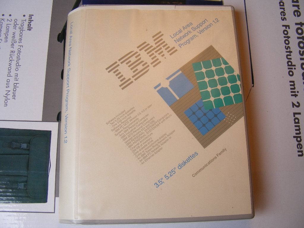 ibm local area network support version 1.2, Ophalen of Verzenden