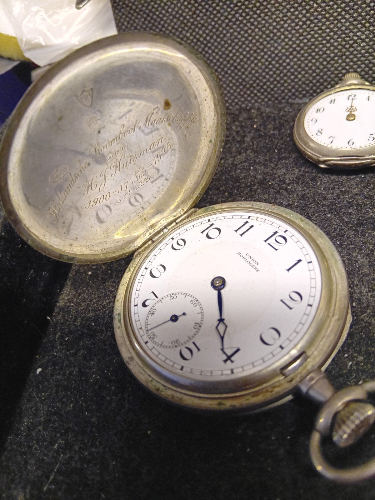 Lotje van 6 diverse zakhorloge  Ook zilver, Ophalen of Verzenden, Zilver, Overige merken