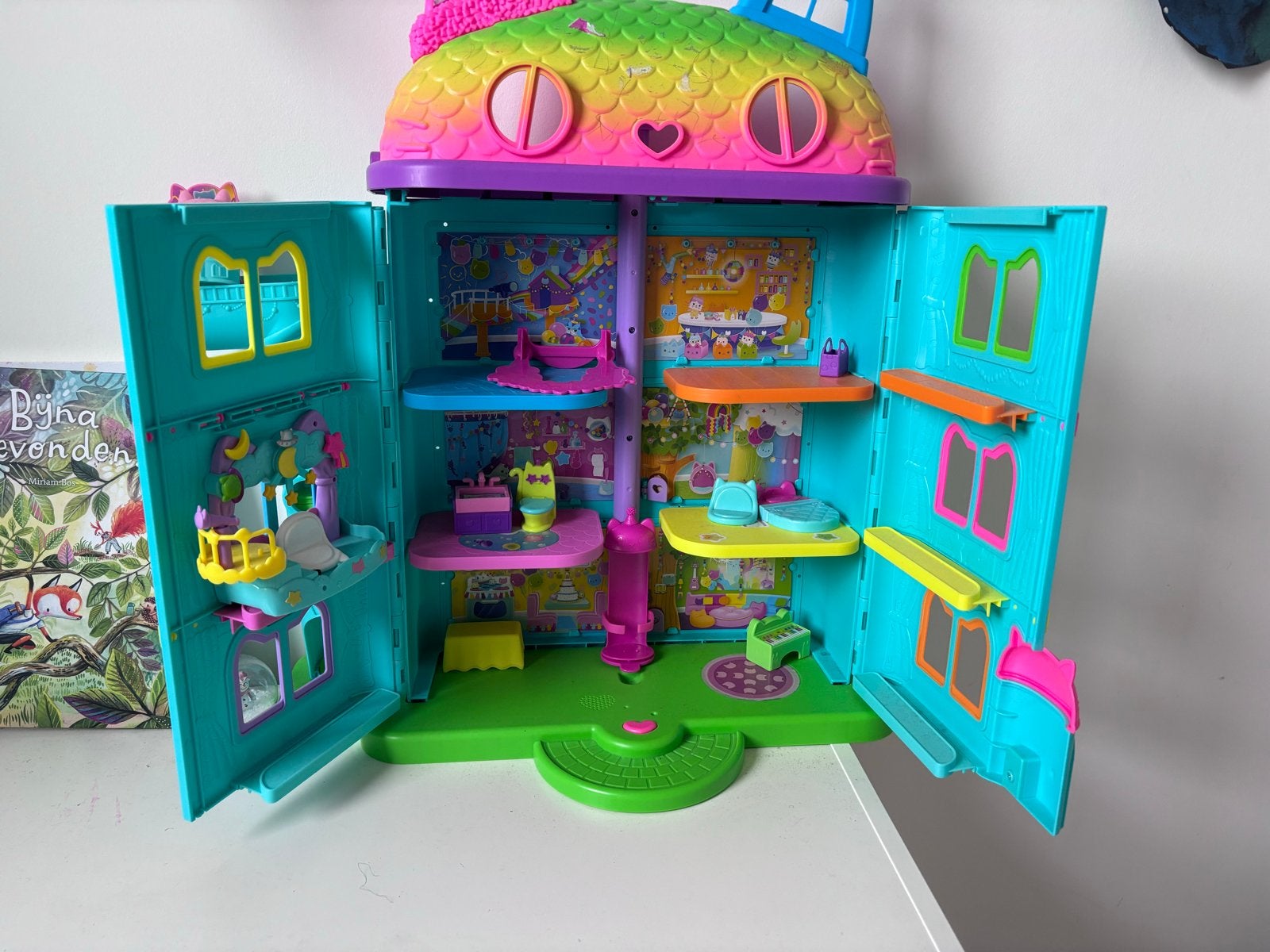 Gabby's Poppenhuis Speelset - Kleurrijk en Compleet, Ophalen, Gebruikt, Meisje