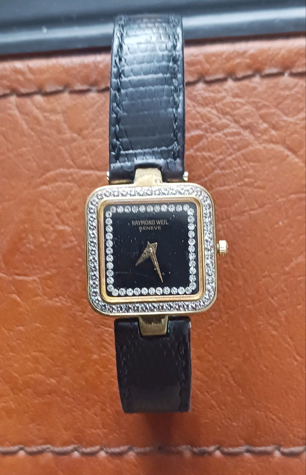 Raymond Weil Dames Polshorloge elecroplated 18k, Sieraden, Tassen en Uiterlijk, Overige merken, Polshorloge, Ophalen of Verzenden
