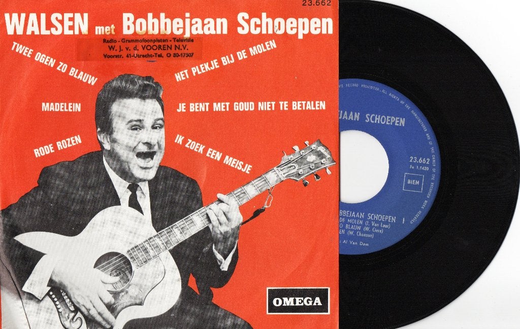 Bobbejaan Schoepen – Walsen Met Bobbejaan Schoepen, Cd's en Dvd's, Ophalen of Verzenden, Zo goed als nieuw, 7 inch, Levenslied of Smartlap