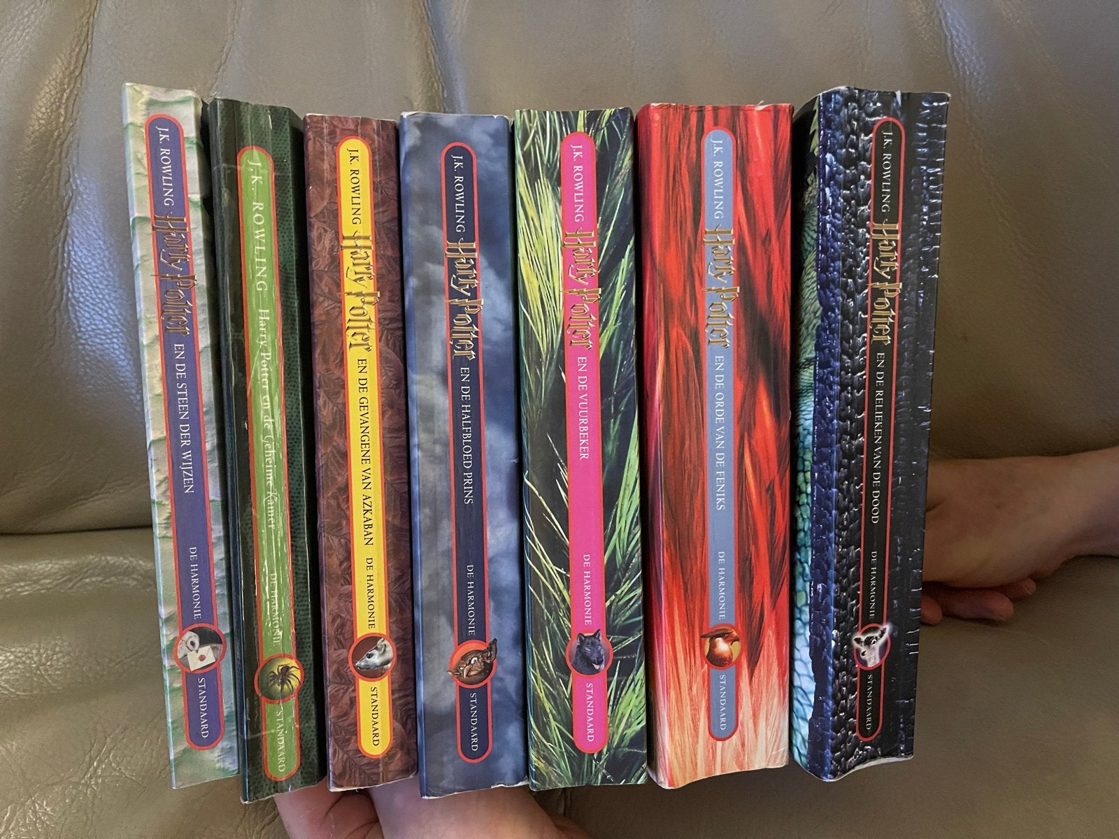 Harry Potter Reeks Paperback - Complete Set, Boeken, Ophalen, Gelezen