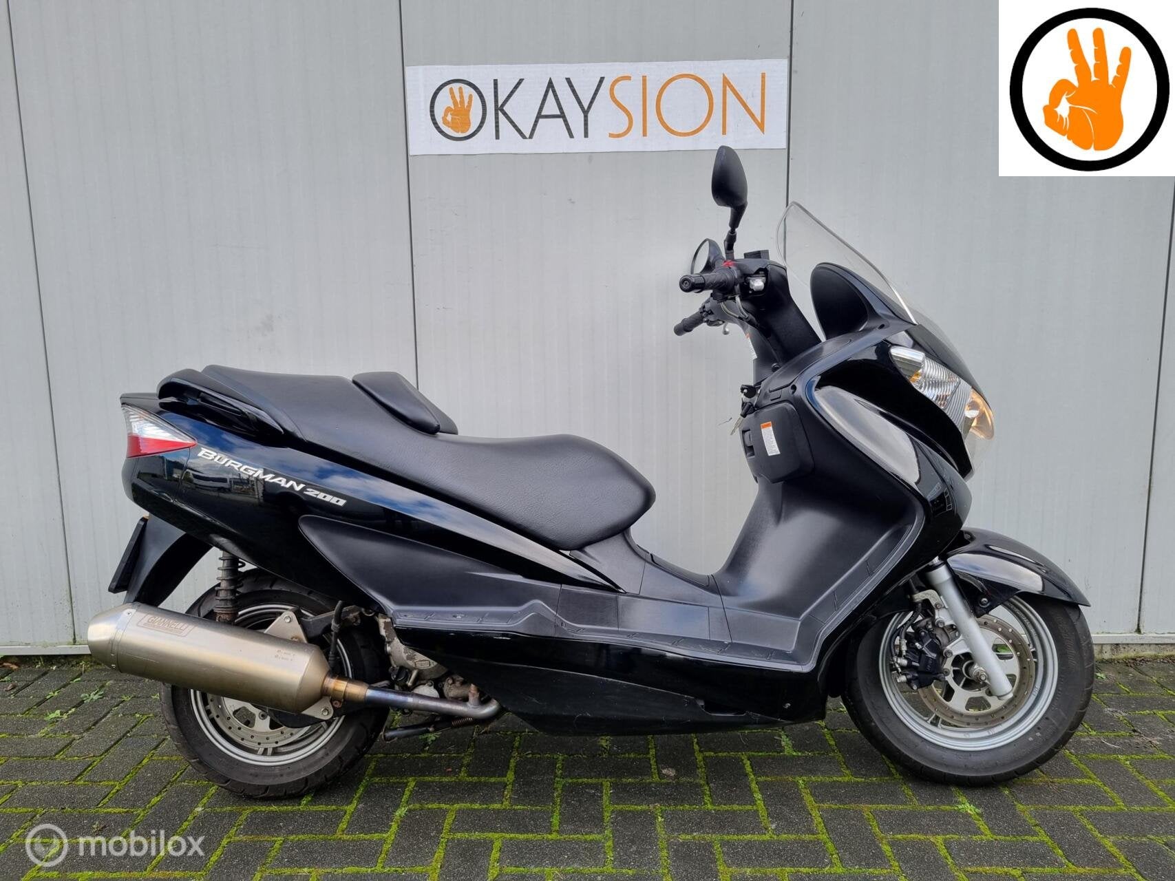 Nette Suzuki AN 200 Burgman (bj 2009), Bedrijf, Overig, 200 cc, 12 t/m 35 kW