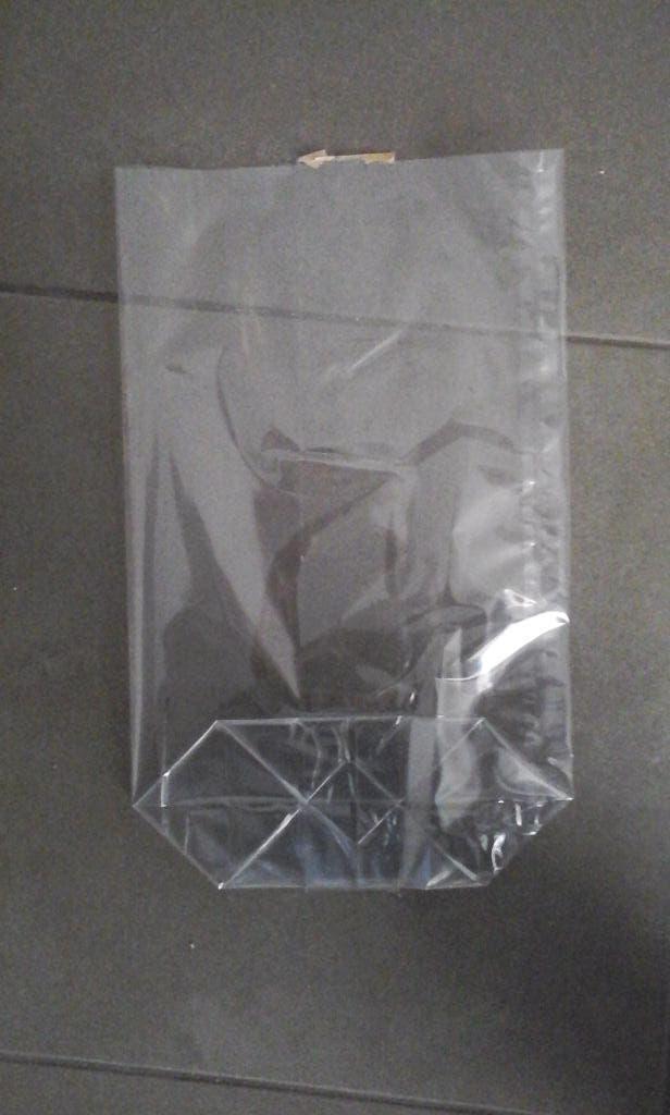 Kruisbodemzakken 23cm x 37,5 cm - 35 my, Ophalen of Verzenden, Nieuw