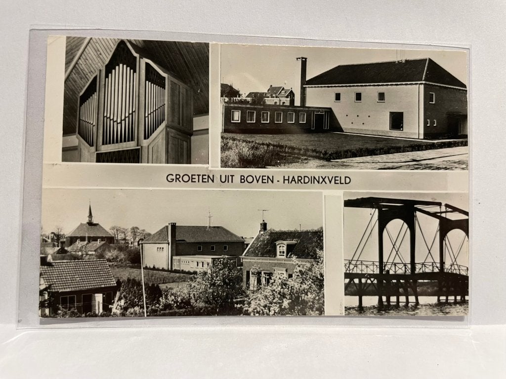 Hardinxveld-Giessendam - Groeten uit Boven, Verzenden, 1960 tot 1980, Gelopen, Zuid-Holland