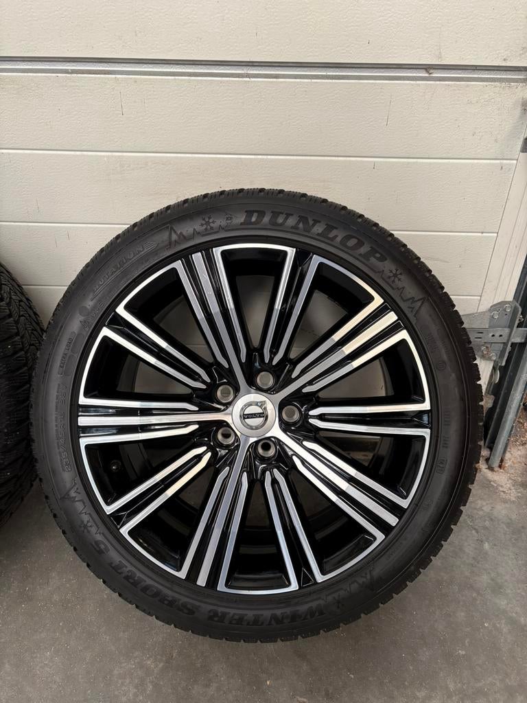 Volvo V60 S60 Inscription 18 inch winterset DEMO Dunlop 8 mm, Ophalen, 18 inch, Gebruikt, Banden en Velgen