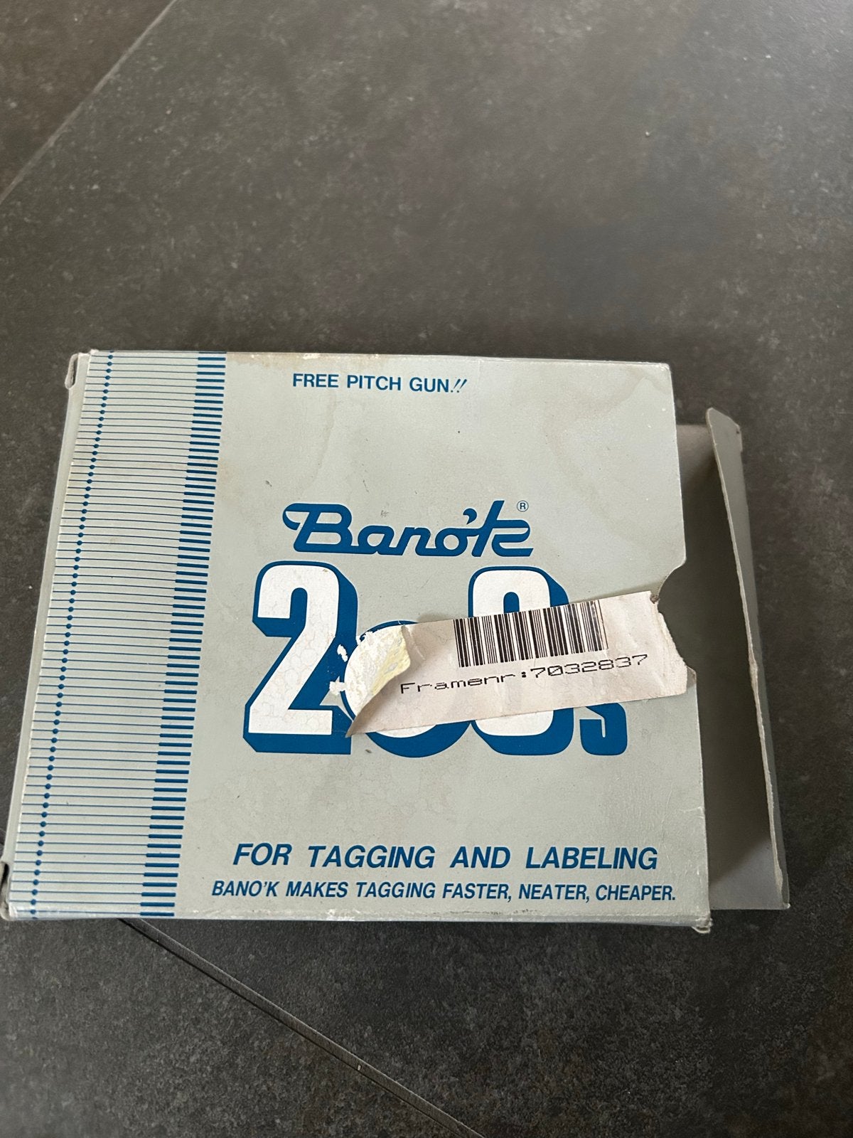 Textieltang Banok 203 S labellen, Ophalen of Verzenden, Gebruikt, Overige typen
