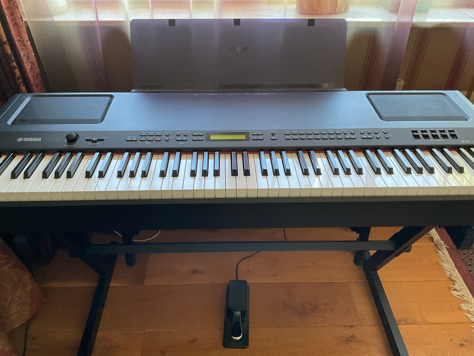 Yamaha P-250 Digitaal Piano met Master Equalizer, Muziek en Instrumenten, Piano's, Ophalen, Gebruikt, Zwart, Digitaal