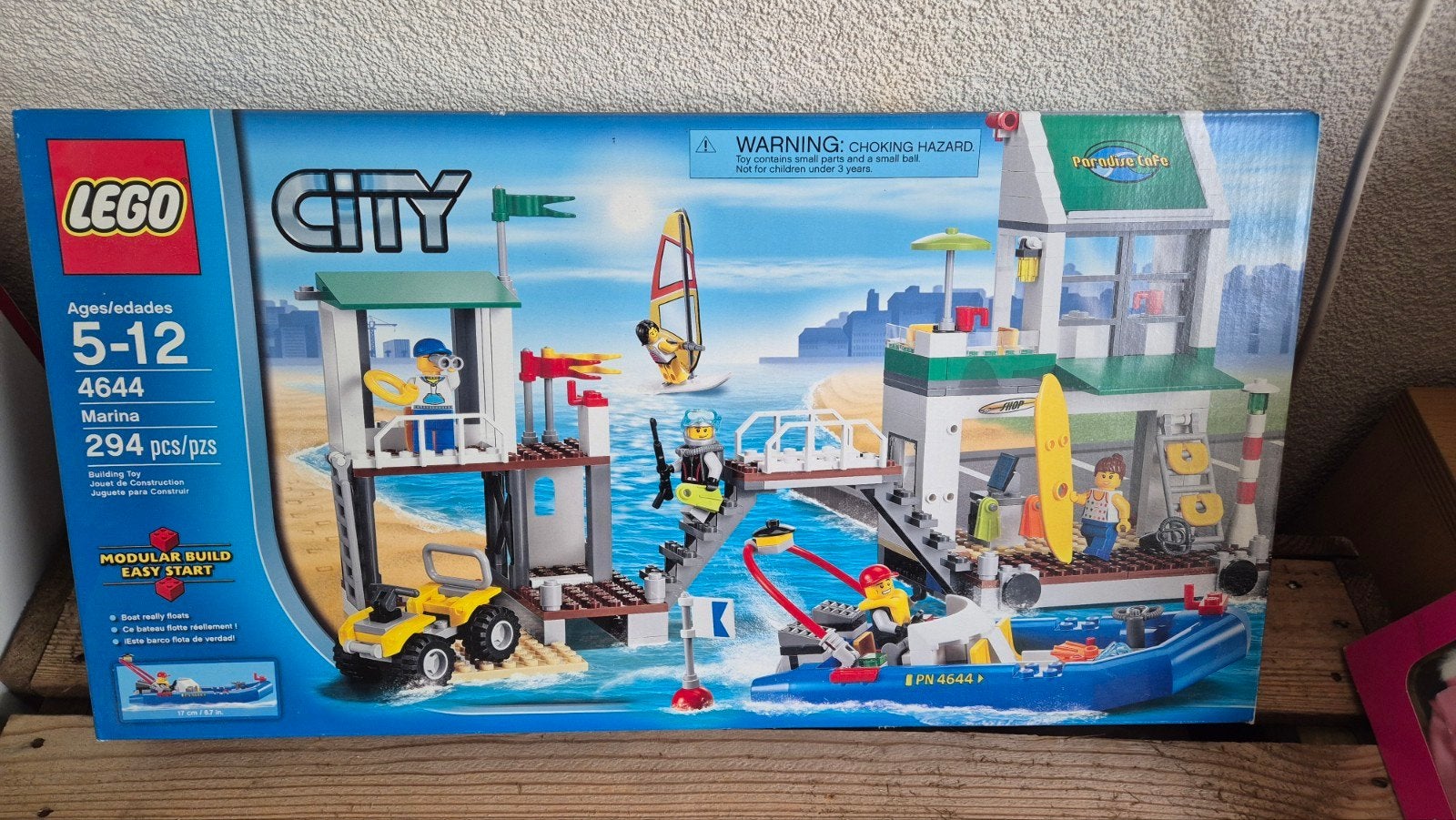 Lego City 4644 Marina - Nieuw in doos, ongeopend, Kinderen en Baby's, Speelgoed | Duplo en Lego, Lego, Nieuw, Ophalen of Verzenden