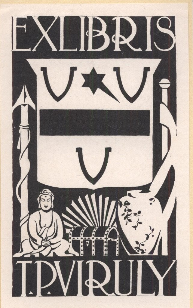 1515 Ex Libris Nederland : Jeanne Bieruma Oosting, 1929, Verzenden, Ex libris