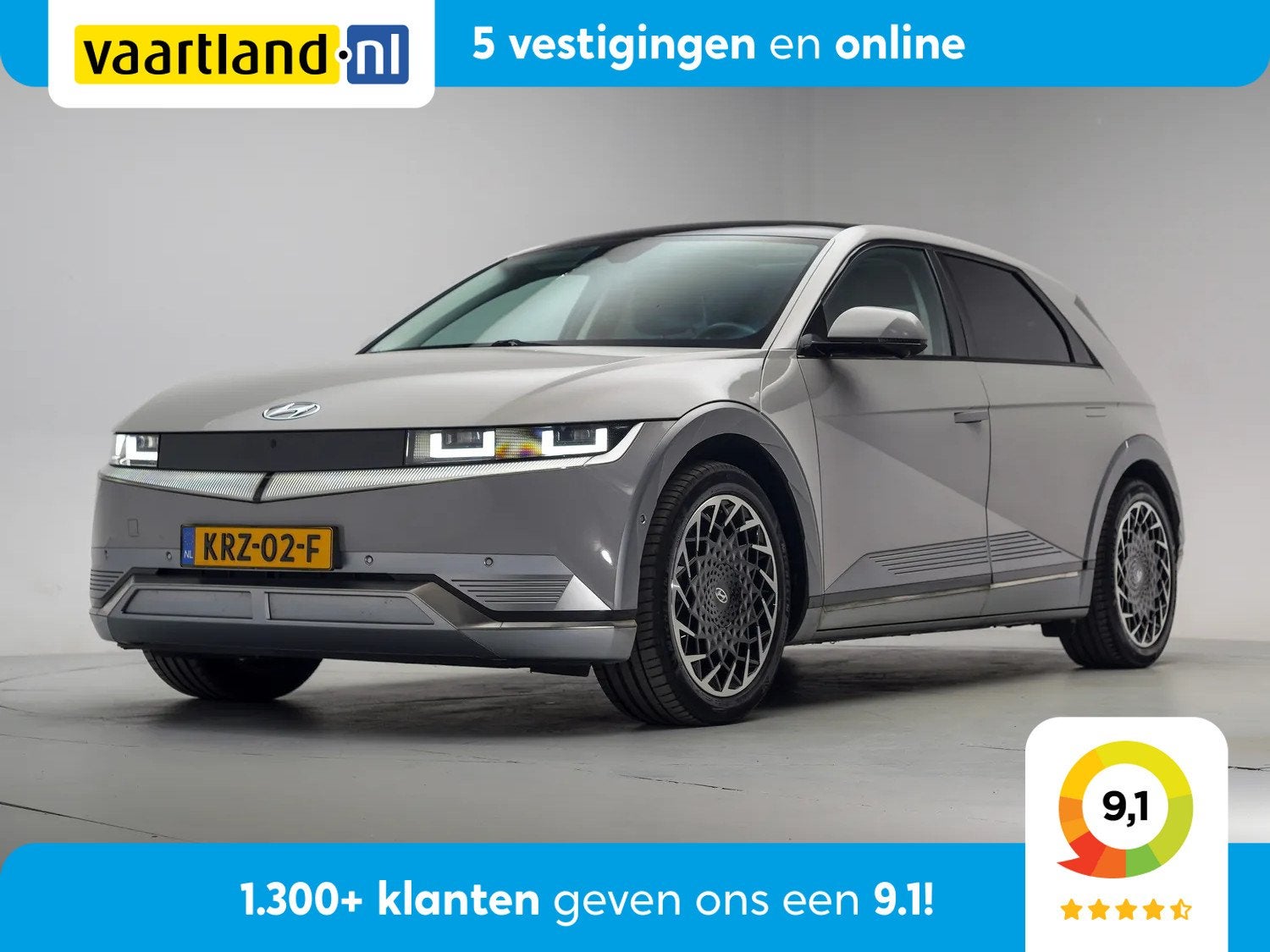 Hyundai IONIQ 5 Balance Vision 73 kWh AWD 3-fase [ Pano Trek, Automaat, Automatische klimaatregeling, 0 cilinders, Gebruikt