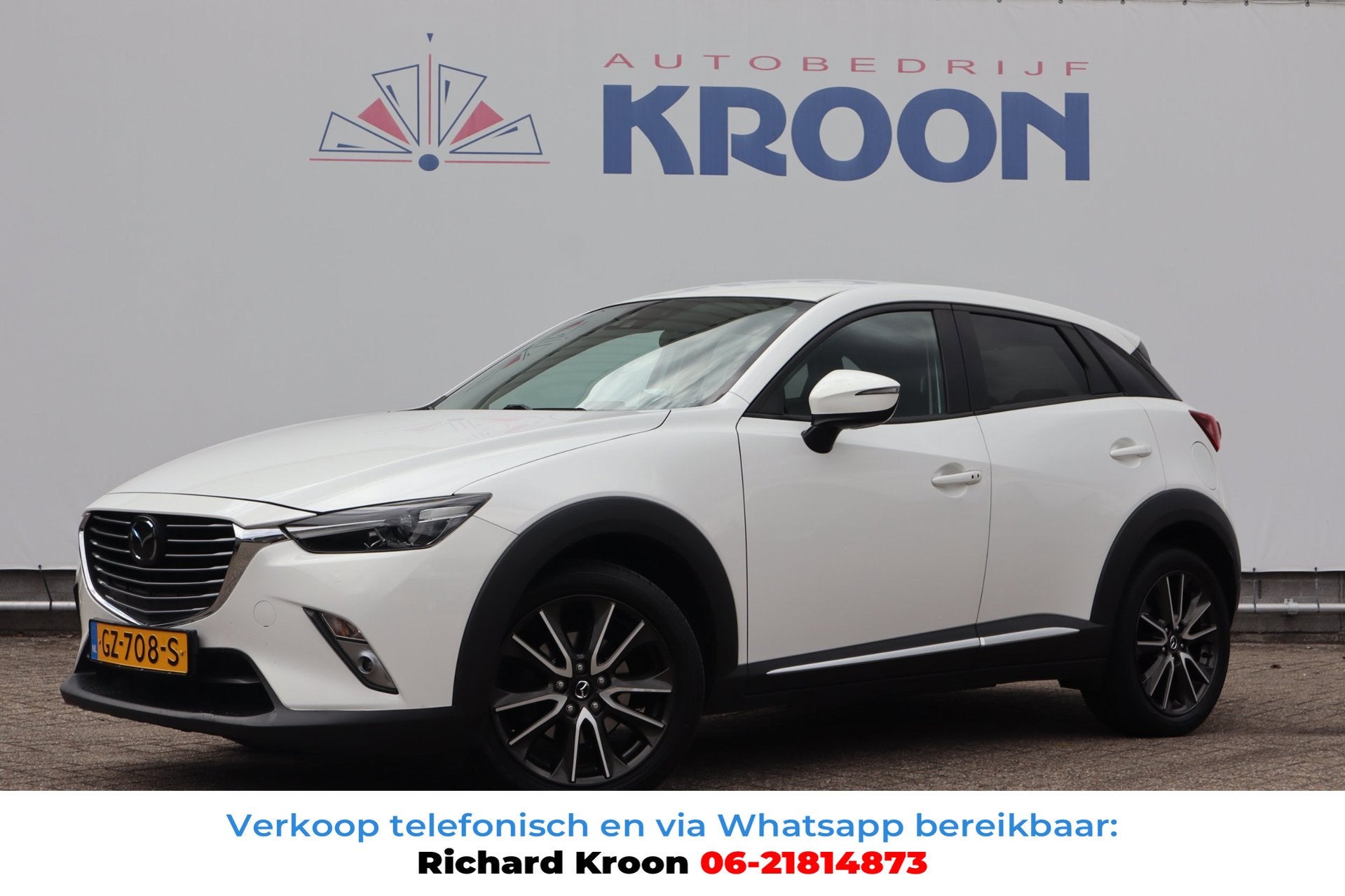 Mazda CX-3 2.0 SkyActiv-G 120 GT-M|Trekhaak|ACC|Bose Sound|, Auto's, 1998 cc, Gebruikt, 4 cilinders, Origineel Nederlands