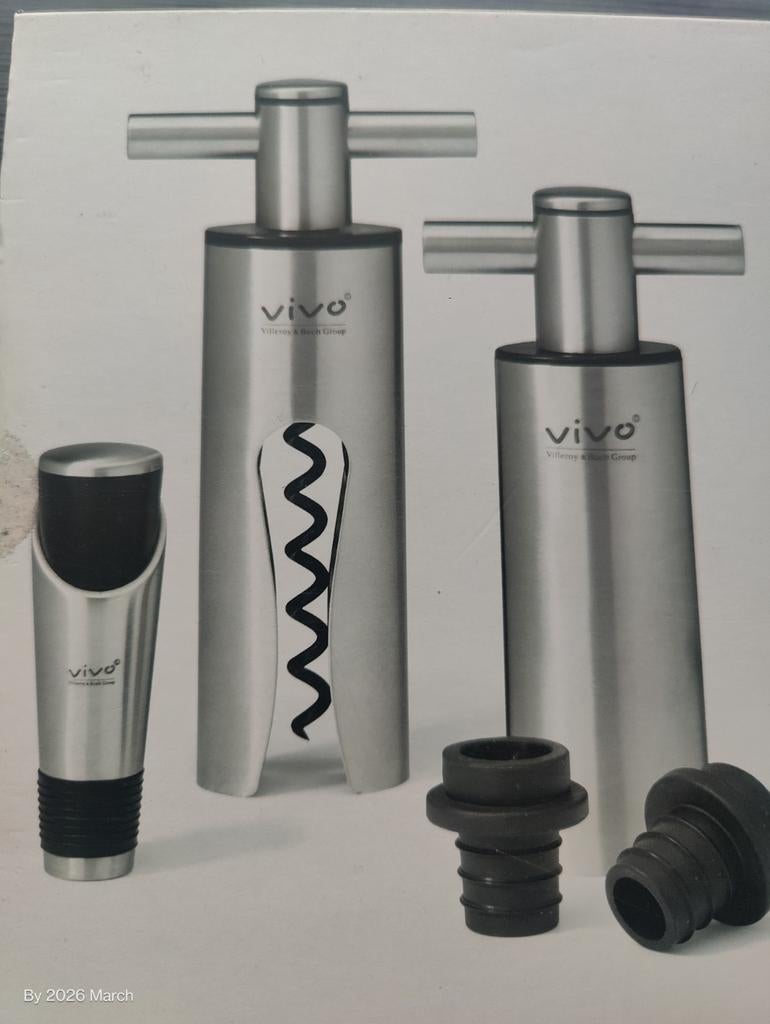 Vivo Sommelier-Set 3-delig - Wijnaccessoires, Ophalen of Verzenden