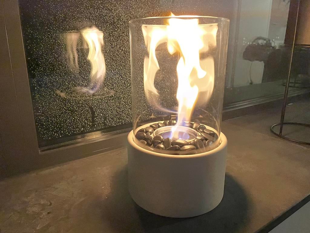 Bio ethanol haard binnen en buiye., Ophalen of Verzenden, Zo goed als nieuw