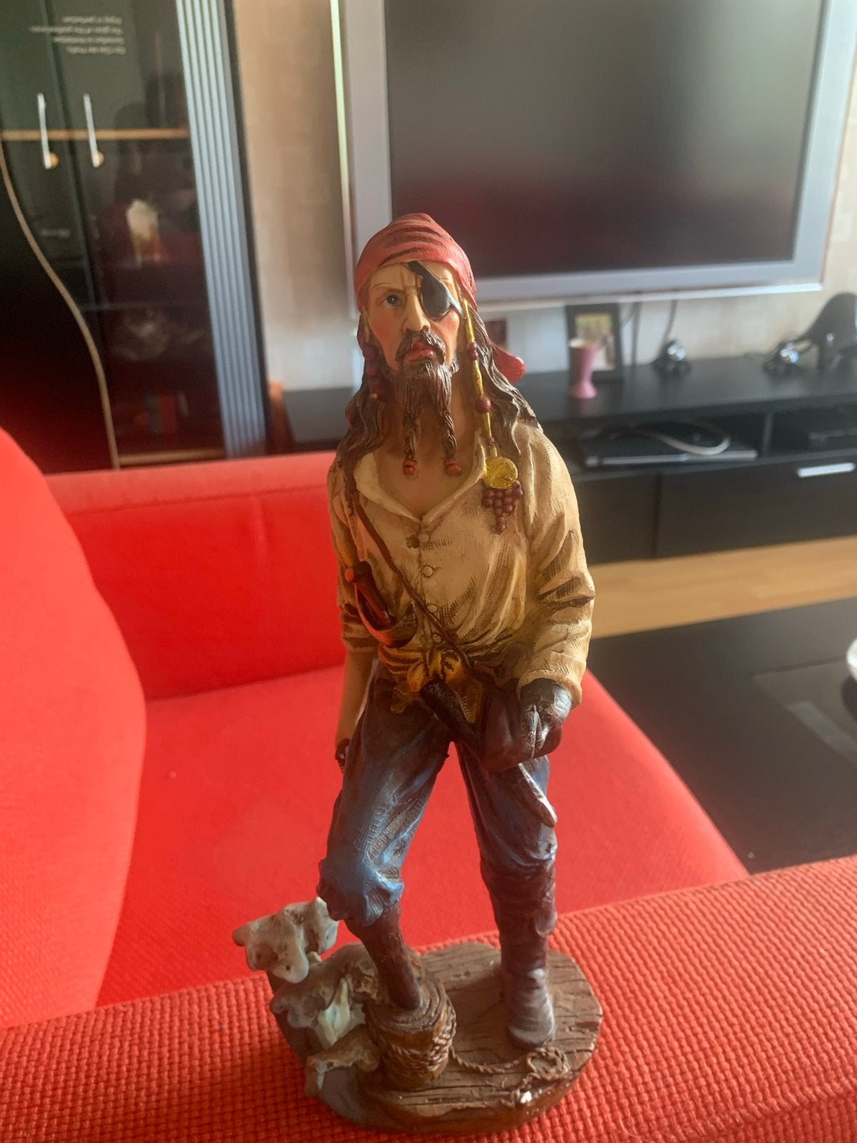 Stoer piratenbeeldje voor jongenskamer, Ophalen of Verzenden, Gebruikt, Fantasy