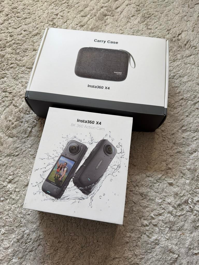Insta360 X4 8K 360 Actiecamera met Draagtas, Audio, Tv en Foto, Actiecamera's, Nieuw, Overige merken, Ophalen