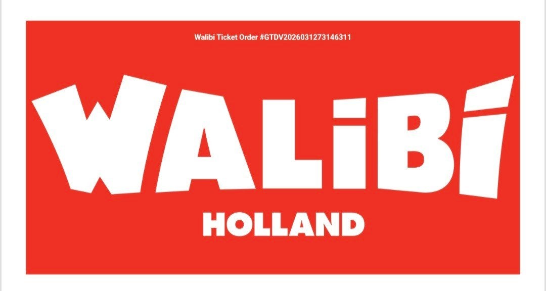 2 tickets walibi inclusief parkeerticket, Tickets en Kaartjes, Twee personen, Overige soorten, Pretpark