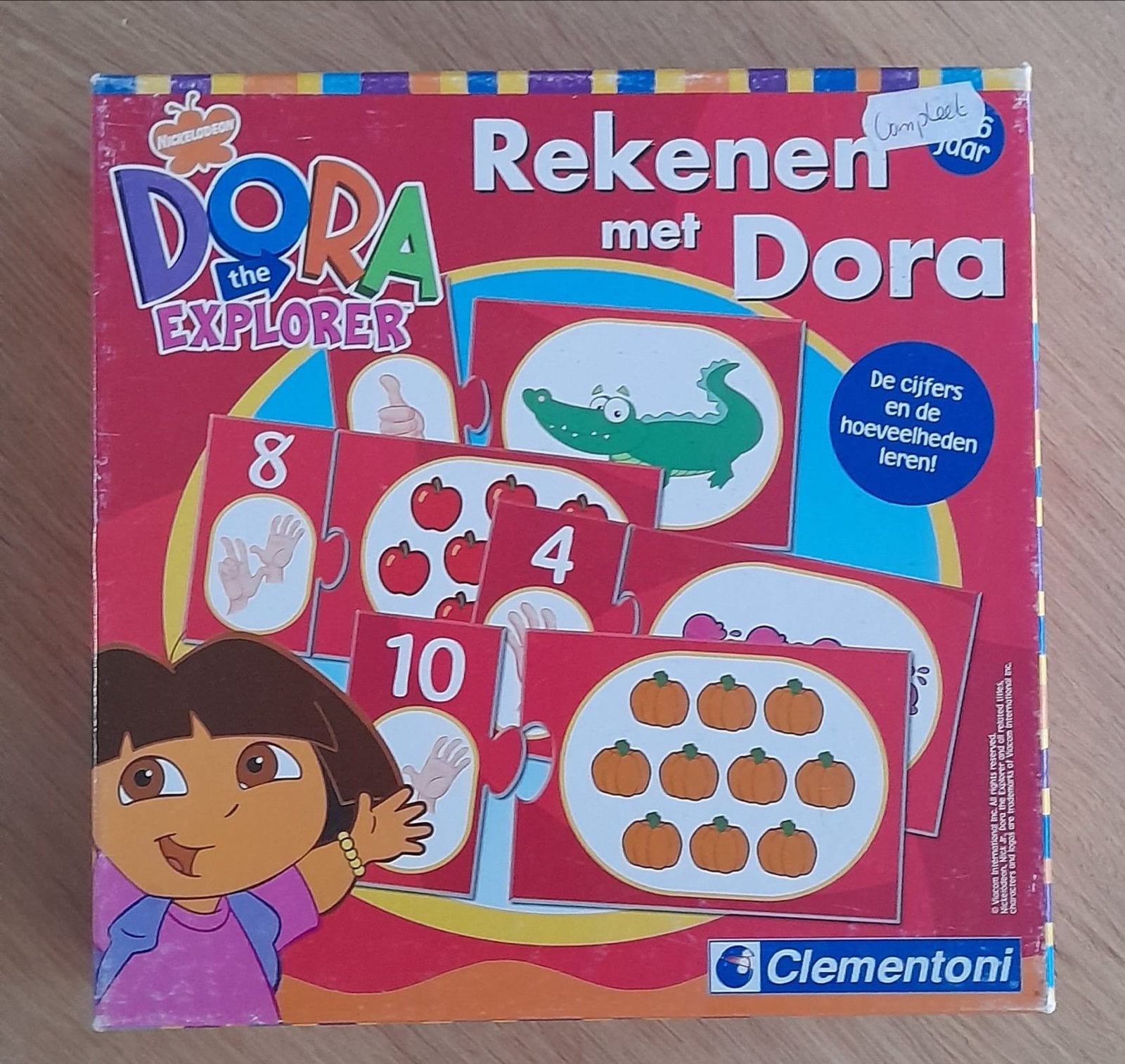 Dora the Explorer Rekenen met Dora - Compleet, Ophalen of Verzenden, Zo goed als nieuw, Rekenen
