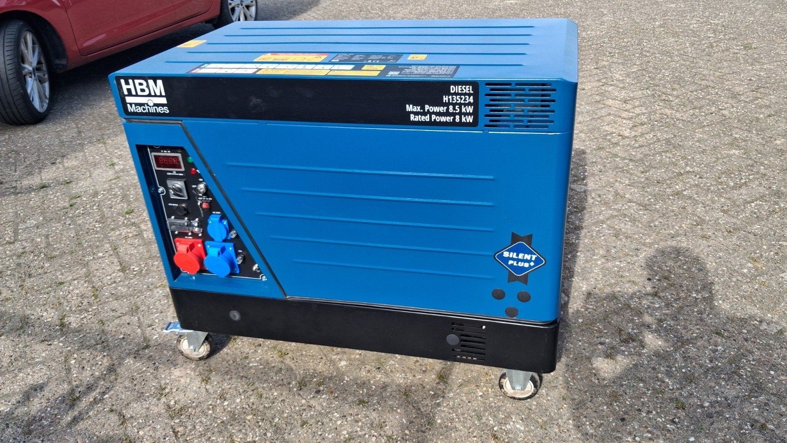 HBM Machines Diesel Aggregaat H135234 - 8.5 kW Geluidgedempt, Ophalen