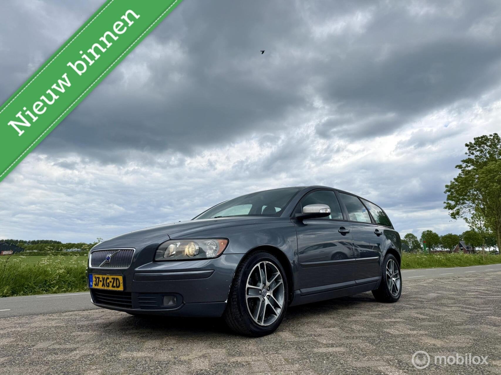 Volvo V50 2.0D Momentum, BJ 2007, Alle Opties, Vaste Prijs, Auto's, Voorwielaandrijving, 136 pk, Gebruikt, 4 cilinders