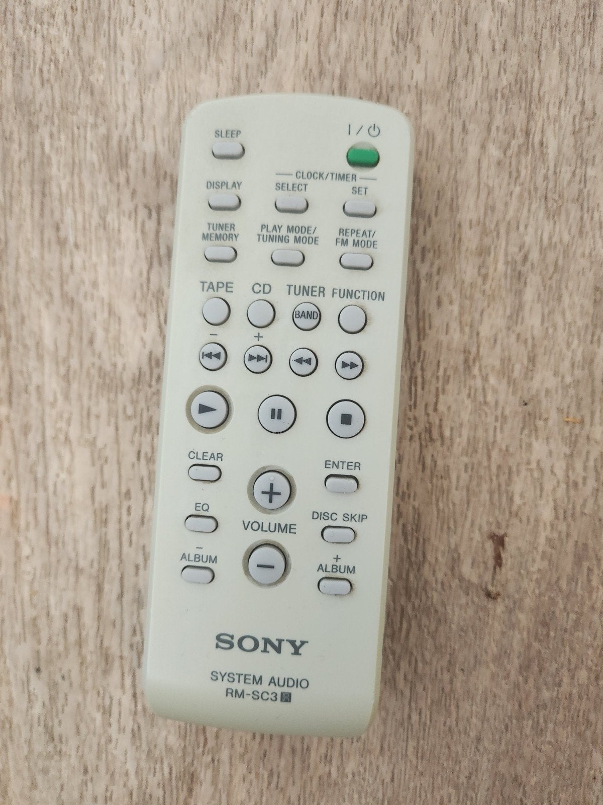 Sony RM-SC3 Afstandsbediening voor Systeem Audio, Gebruikt, Mediaspeler, Ophalen of Verzenden, Origineel