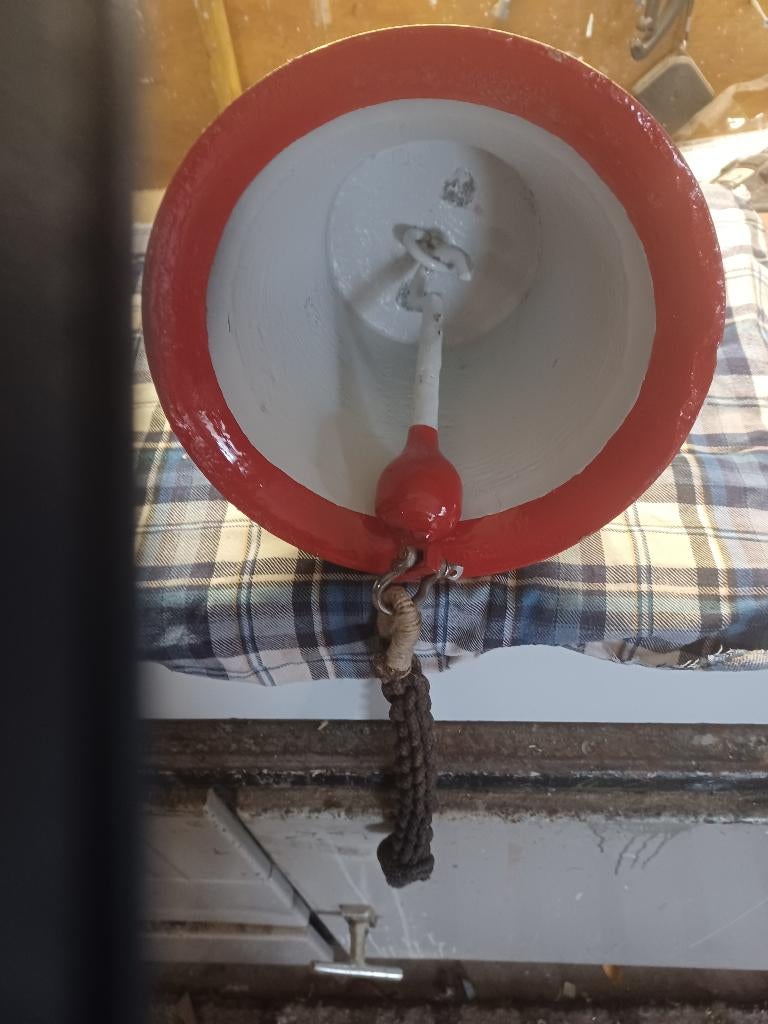 scheepsbel 6kg met allemanseind, Ophalen of Verzenden, Brons