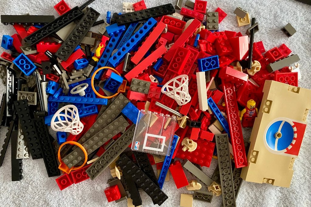 LEGO Sports 3432 NBA Basketball (niet compleet), Inclusief minifiguren, Gebruikt, Overige thema's, Lego