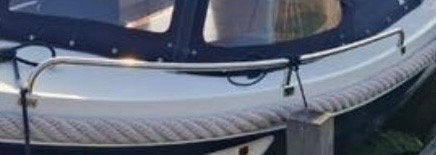 RVS railing voor Crescent Allure 19 (links en rechts), Ophalen, Gebruikt, Overige typen