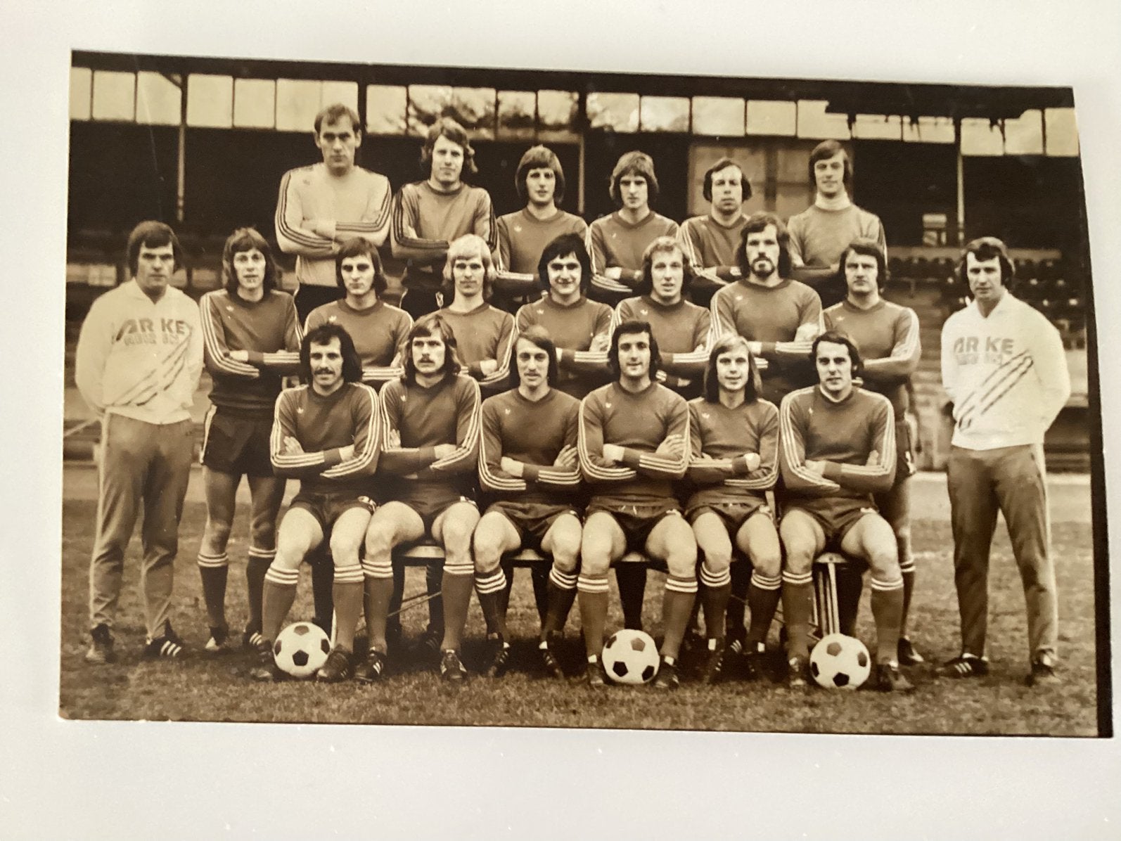 Elftalfoto Fc Twente 74-75, Verzamelen, Ophalen of Verzenden, Gebruikt, F.C. Twente