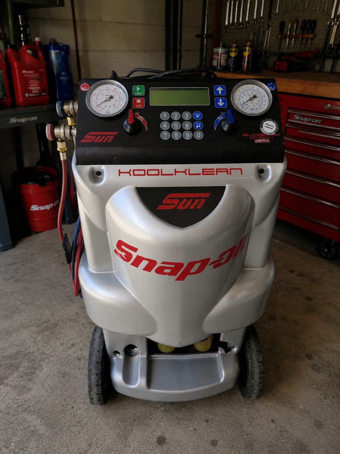 Snap-on aircomachine R134a, Auto diversen, Ophalen of Verzenden