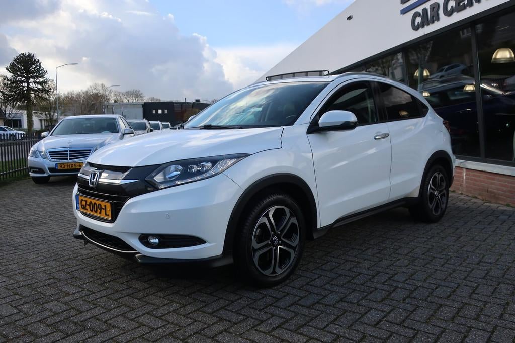 Honda HR-V 1.5 i-VTEC Executive 2e EIG_LED_PANO_KEYLESS_CAM_, Leder en Stof, Wit, Origineel Nederlands, Bedrijf