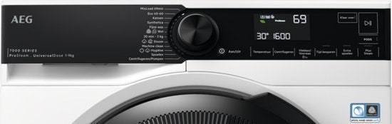 AEG wasmachine LR7696UD4 7000 Serie ProSteam, AEG, Minder dan 85 cm, Postbus 1038 5602 BB Eindhoven, Minder dan 10 liter