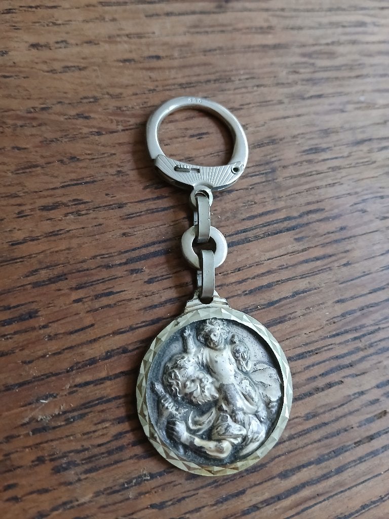 OLV Maria medaillon sleutelhanger (ZGK-127), Ophalen