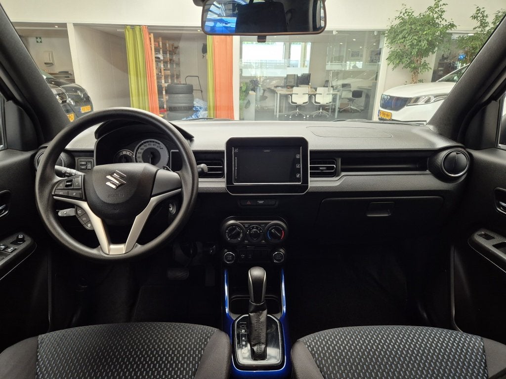 Suzuki Ignis 1.2 Select Hybrid Automaat [CARPLAY| ALL-SEASON, Auto's, Stof, Gebruikt, 4 cilinders, LED verlichting