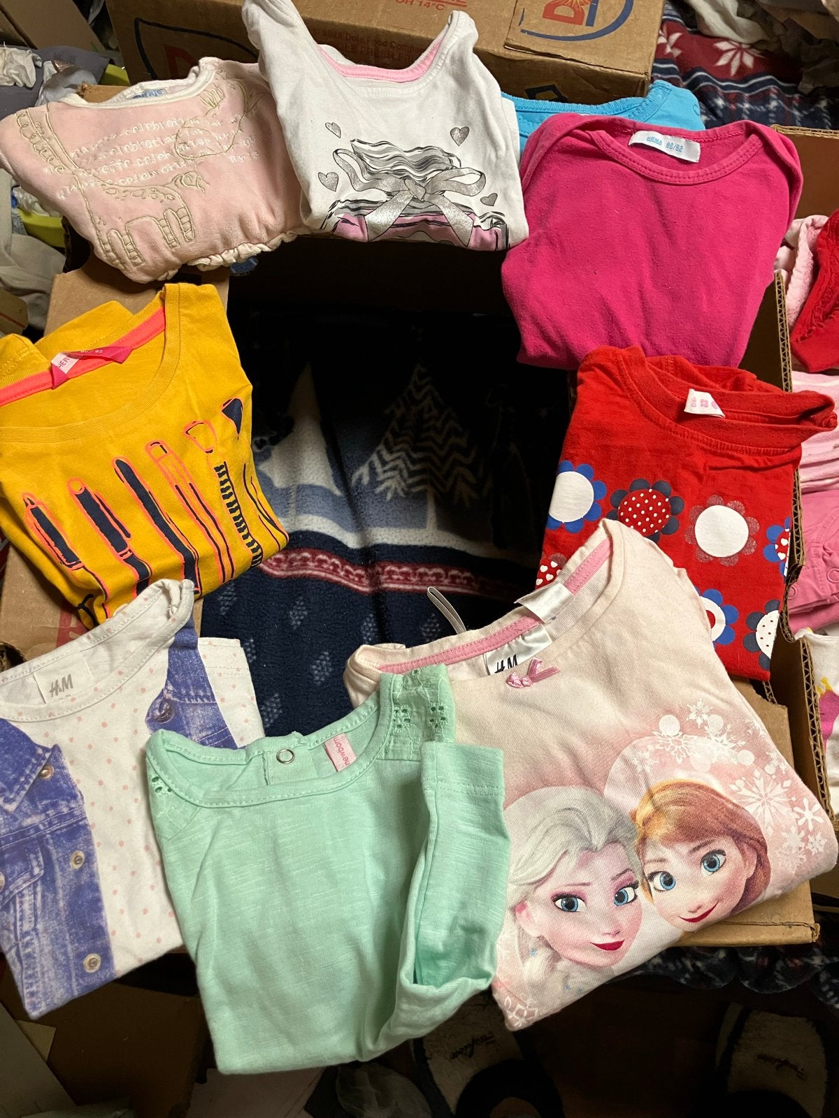 Grote partij meisjeskleding zomer/voorjaar (62-140) 90 stuks, Kinderen en Baby's, Ophalen, Zo goed als nieuw, Meisje